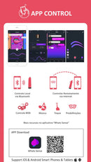 Vibrador Awaken - Magic Motion - 7 modos de vibração Controlado também por APP