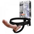 Pênis c/ cinta para Dupla Penetração com Vibração de Multivelocidade - Strap On