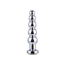 Plug anal Anelado 5 esferas graduais com Joia Anal na base