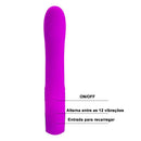 Pretty Love Alston - Vibrador Ponto G em Silicone com 12 vibrações