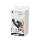 Dedeira com estimulador clitoriano 3 vibrações 3 funções de rotação em Silicone - Pretty Love Magic Drill