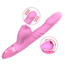 Vibrador Recarregável Giratório Vai e Vem escova rotativa que simula Língua 7 variações - SEX MASSAGER Dibe