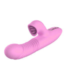 Estimulador Língua para clítoris e ponto G com 7 variações Recarregável - SEX MASSAGER Dibe