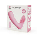 Estimulador Língua para clítoris e ponto G com 7 variações Recarregável - SEX MASSAGER Dibe