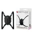 Calcinha Vibratória Butterfly Recarregável com 12 variações de vibração - Preto Pretty Love Carter