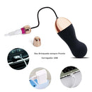 Vibrador Bullet Luxo Recarregável - Controle wireless - 10 Vibrações - Preto