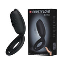 Estimulador Anél Peniano com Vibro Estimulador de Clitóris e Alça para o Escroto - Pretty Love Esther