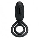Estimulador Anél Peniano com Vibro Estimulador de Clitóris e Alça para o Escroto - Pretty Love Esther