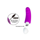 Vibrador Ponto G Escalonado com 30 Modos de Vibração