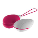 Bullet em Silicone Recarregável Controle s/ fio para Exercícios - Kegel Ben wa - 10 Vibrações - Rosa