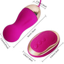 Vibrador Bullet Luxo Recarregável - Controle wireless - 10 Vibrações - Rosa