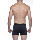Cueca Boxer preta com enchimento no bumbum