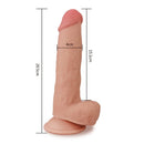 Pênis Realista com Camada de Dupla macio e firme 7" - LOVETOY SLIDING-SKIN DUAL LAYER DONG
