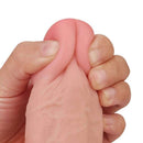 Pênis Realista com Camada Dupla macio e firme 8" - LOVETOY SLIDING-SKIN DUAL LAYER DONG
