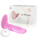 Estimulador Vai e Vem com aquecimento Controle s/ Fio Wireless e 7 variações de movimento - DIBE SEX MASSAGER