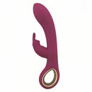Vibrador Dupla Estimulação Ponto G e Clitóris Rabbit Luxo Recarregável em Silicone - Lealso