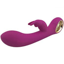 Vibrador Dupla Estimulação Ponto G e Clitóris Rabbit Luxo Recarregável em Silicone - Lealso