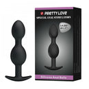 Plug Anal com Duas Esferas com Peso Interno - PRETTY LOVE SPECIAL ANAL STIMULATION