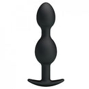 Plug Anal com Duas Esferas com Peso Interno - PRETTY LOVE SPECIAL ANAL STIMULATION