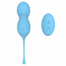 Bolas de Pompoarismo com Vibro Recarregável - Rolling - Azul