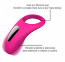 Anel Peniano com Vibro Recarregável - Himan - RTC