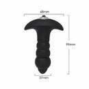 Plug Anal com Vibro - Bubble