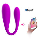 Vibrador de Casal com 12 Modos de Vibração Controlado via Bluetooth - PRETTY LOVE AUGUST