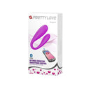 Vibrador de Casal com 12 Modos de Vibração Controlado via Bluetooth - PRETTY LOVE AUGUST