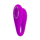 Vibrador de Casal com 12 Modos de Vibração Controlado via Bluetooth - PRETTY LOVE AUGUST
