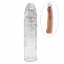 Capa Peniana Transparente com Veias Salientes e Glande Avantajada