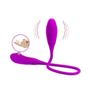 Vibrador Duplo Flexível com 7 Modos de Vibração