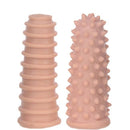 Dedeira para massagem com 2 unidades em silicone - diversas cores