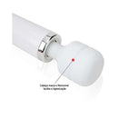 Vibrador Varinha Mágica - Vibro de Tomada Bi- Volt Hitachi - 36 cm - Branco