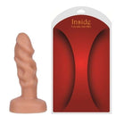 Plug Anal em Jelly medidas 12 X 3 cm - Bege