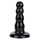 Plug Anal em Jelly medidas 12,5 X 3 cm - Preto