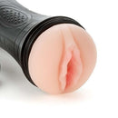 Masturbador masculino Vagina em cyberskin Lanterna c/ Vibro