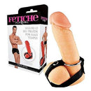 Anel peniano de metal para retração testicular Cock Ring