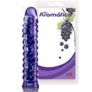 Pênis em jelly aromatizado de Uva Cyclic - 23 x 3,5cm na cor lilás translúcida