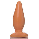 Plug Anal cônico 3,11 x 3,5 cm na cor bege