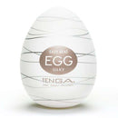 Tenga Egg - Silky (Ovo masturbador com textura circulos com lubrificante)