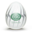 Tenga Egg - THUNDER (Ovo masturbador com textura e lubrificante siliconado)