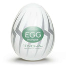 Tenga Egg - THUNDER (Ovo masturbador com textura e lubrificante siliconado)