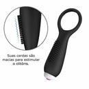 Estimulador Anel Peniano com Vibrador Estimulador de Clitóris Longo - Ultra Macio