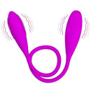 Vibrador Duplo Flexível com 7 Modos de Vibração