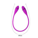 Vibrador Duplo Flexível com 7 Modos de Vibração