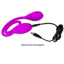 Vibrador Duplo Flexível com 7 Modos de Vibração