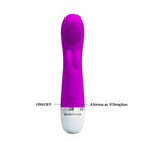 Vibrador com Estimulador Formato Coelho com 3 Intensidades de Vibração - PRETTY LOVE SOG