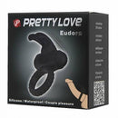 Estimulador Anel Peniano em Silicone com Vibrador - Pretty Love Eudora