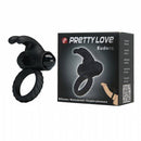 Estimulador Anel Peniano em Silicone com Vibrador - Pretty Love Eudora