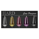 Kit com 5 unidades de cones para excercícios de pompoar em Metal -HARD